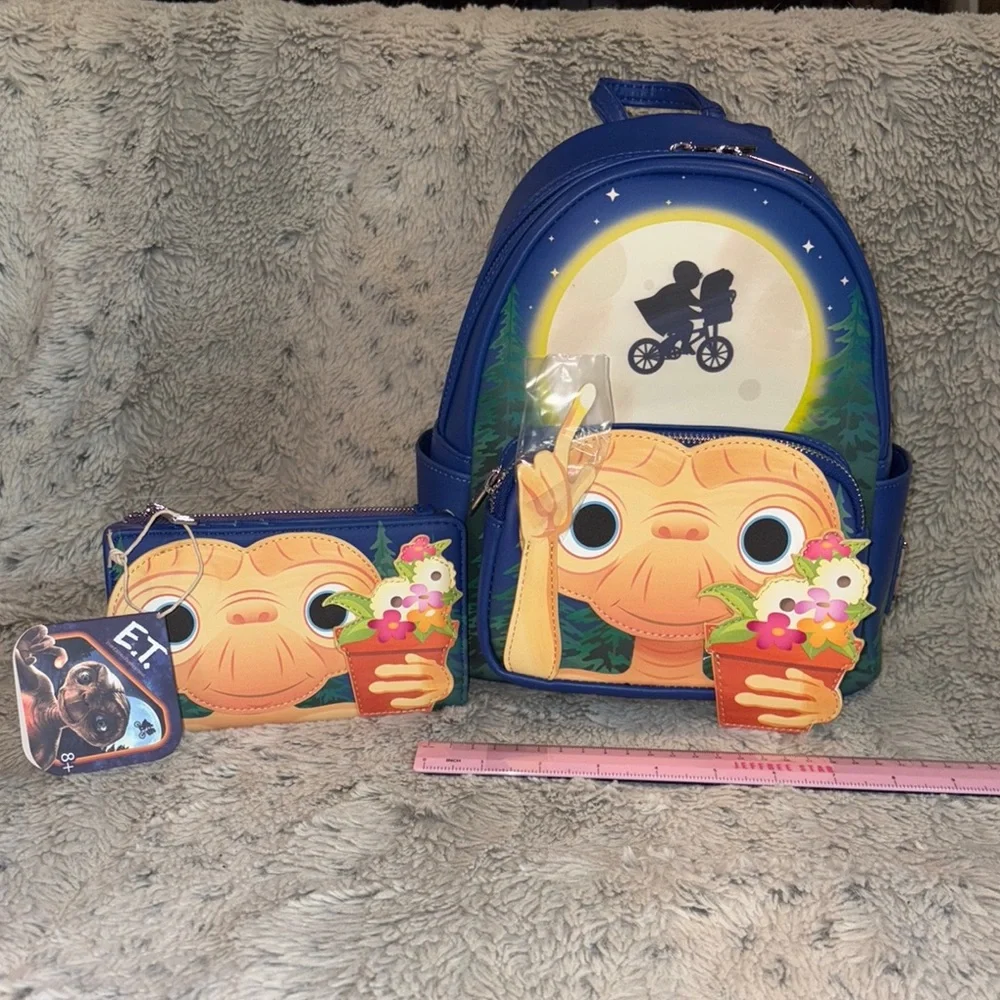 E.T. Loungefly and Wallet NWT - Picture 2 of 10